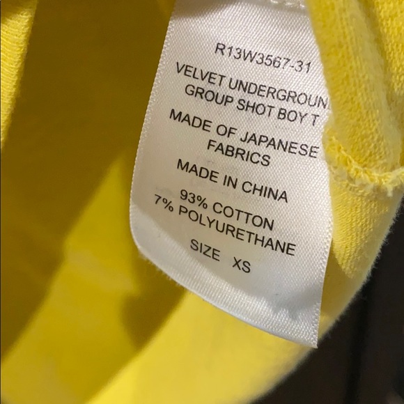 R13 The Velvet Underground t-shirt Tee XS Small - Picture 8 of 8